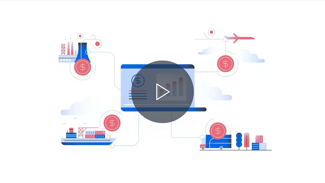 Clickable illustration of Debtor Finance (also called Invoice Finance), depicting how businesses can leverage Debtor Finance to give businesses quick access to cash by using their unpaid invoices as collateral.