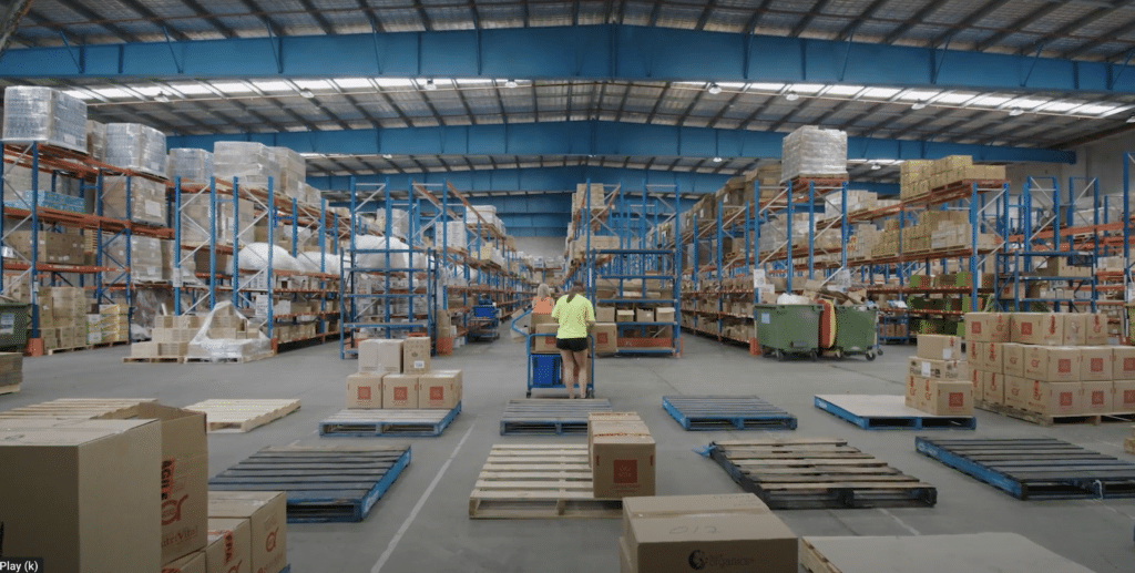 Go Vita’s distribution centre in Sydney